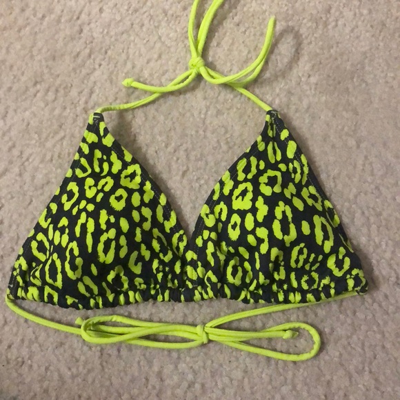 neon cheetah bikini